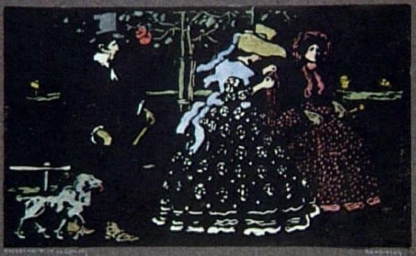 Promenade by Wassily Kandinsky