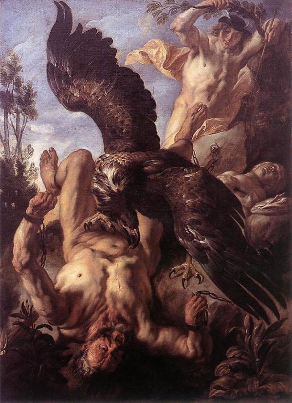 Prometheus Bound by Jacob Jordaens