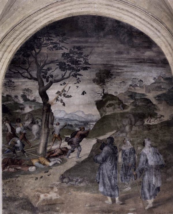 Punishment of the Gamblers by Andrea del Sarto