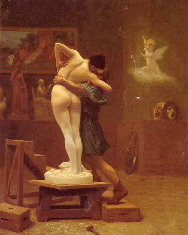 Pygmalion and Galatea by Jean-Leon Gerome