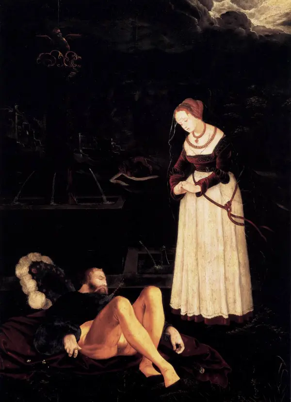 Pyramus and Thisbe by Grien Hans Baldung