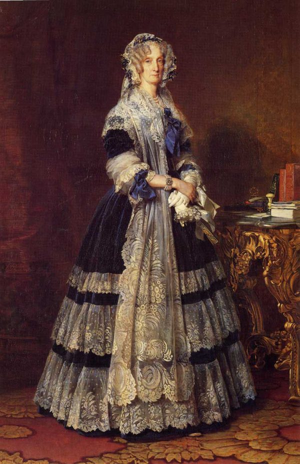 Queen Marie Amelie by Franz Xavier Winterhalter