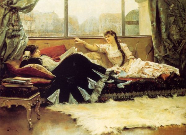 Reading Aloud by Julius LeBlanc Stewart