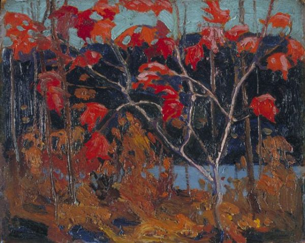 Red Leaves by Tom Thomson