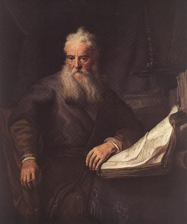 Apostle Paul 1635 by Rembrandt