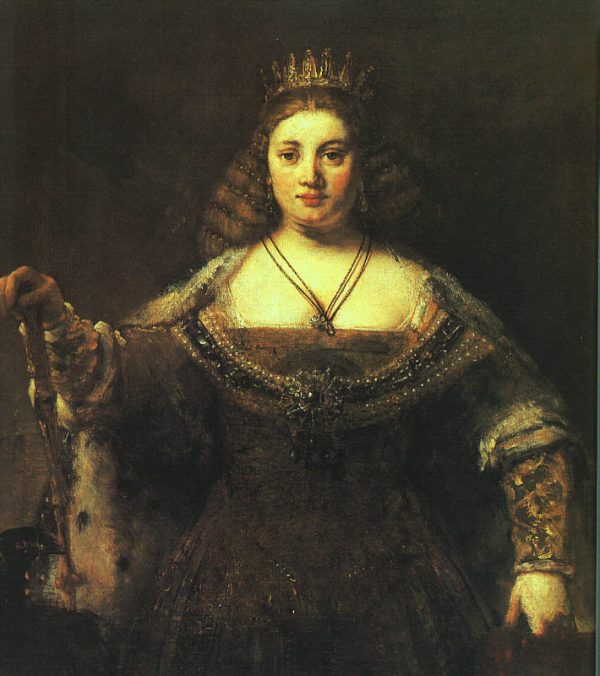 Juno 1664 to 65 by Rembrandt