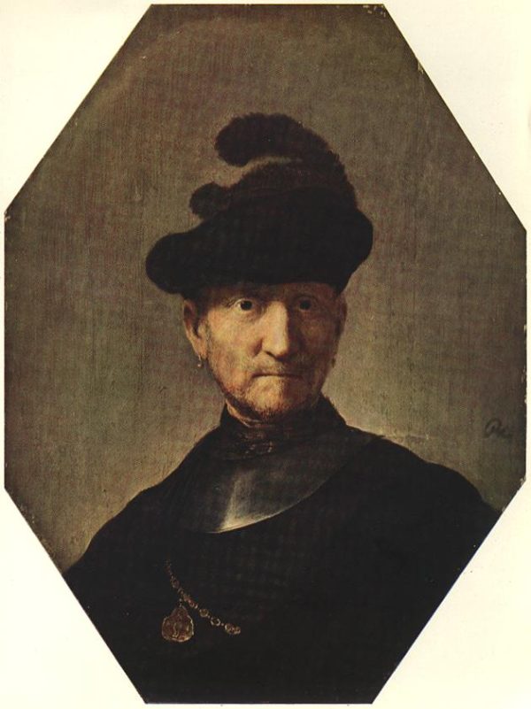 Old Soldier by Rembrandt
