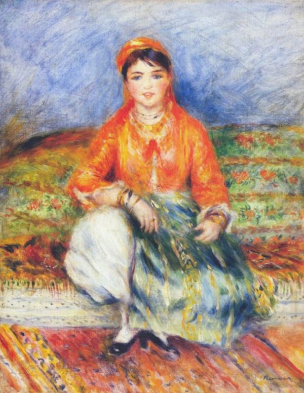 Algerian Girl by Pierre Auguste Renoir