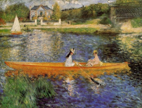 Boating on the Seine by Pierre Auguste Renoir