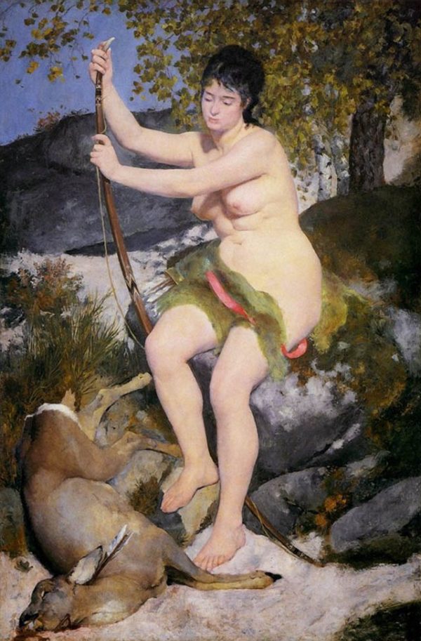 Diana by Pierre Auguste Renoir