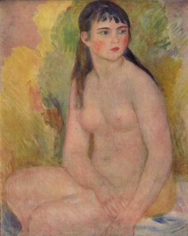 Female Nude by Pierre Auguste Renoir
