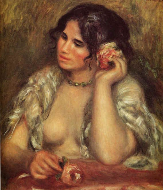 Gabrielle with a Rose