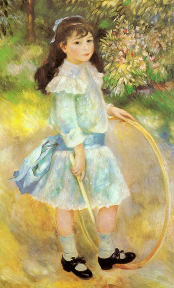 Girl with a Hoop
