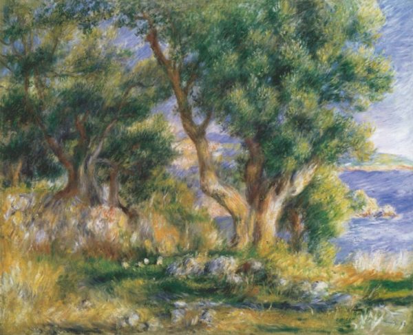 Landscape on the Coast by Pierre Auguste Renoir