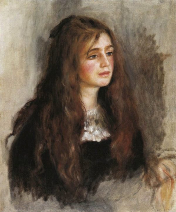 Portrait of Julie Manet by Pierre Auguste Renoir