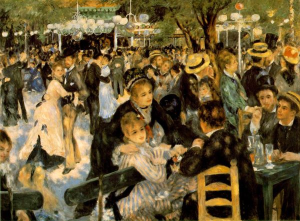 Bal du moulin de la Galette by Pierre Auguste Renoir
