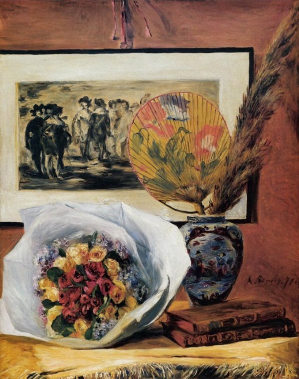 Still Life with Bouguet by Pierre Auguste Renoir