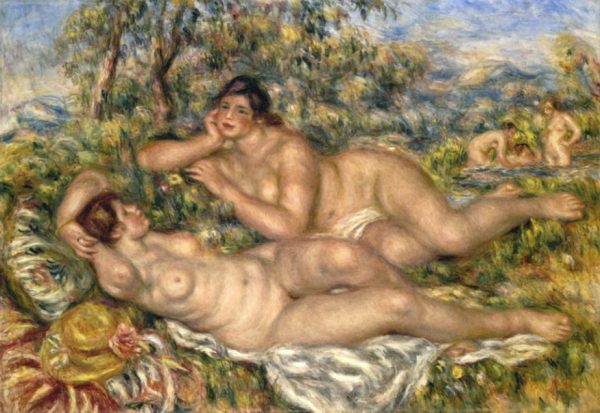 The Great Bathers by Pierre Auguste Renoir
