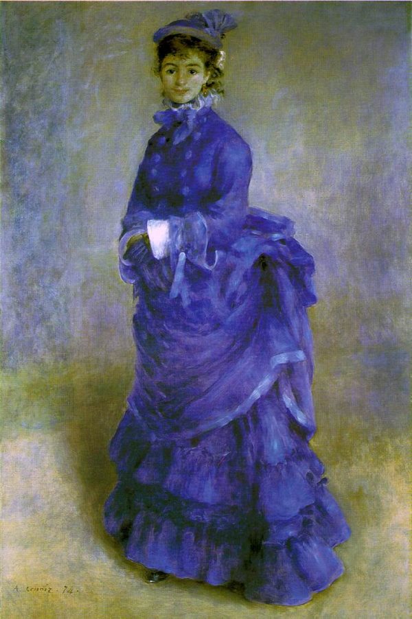The Parisienne by Pierre Auguste Renoir