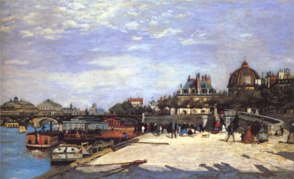 The Pont des Arts by Pierre Auguste Renoir