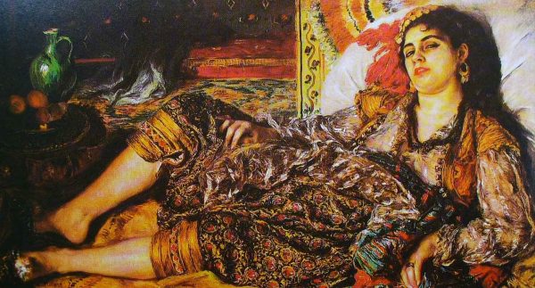 Women of Algiers by Pierre Auguste Renoir