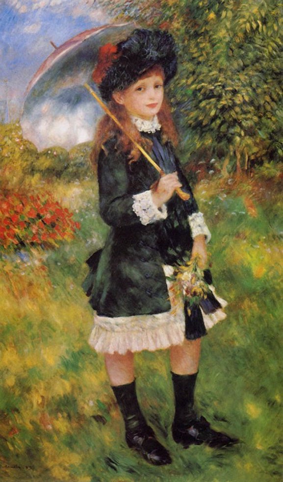 Young Girl with Parasol