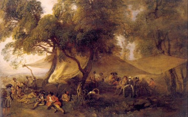 Respite From War by Antoine Watteau