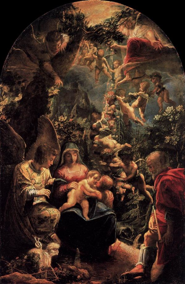Rest on Flight into Egypt by Adam Elsheimer