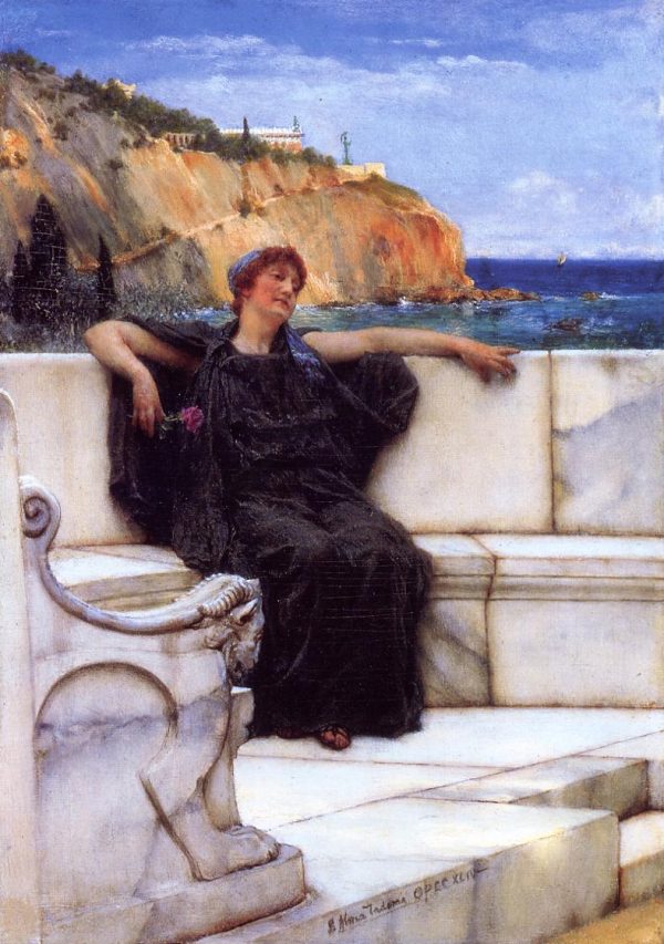 Resting by Lawrence Alma-Tadema