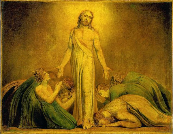 Christ Appearing to the Apostles after the Resurrection c by William Blake