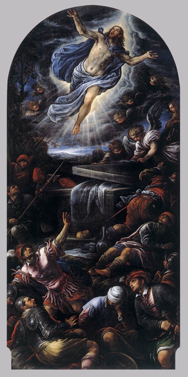 Resurrection of Christ by Francesco Bassano