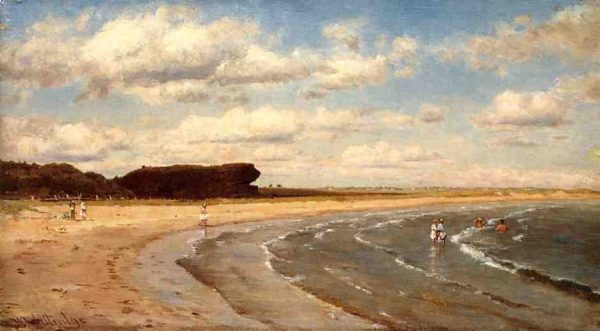 Bishop Berkeleys Seat, Newport, Rhode Island by Thomas Worthington Whittredge