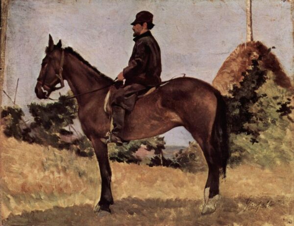 Rider by Giovanni Fattori