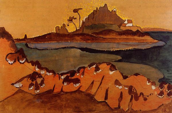 The Ile de la Douane, the Mouthe of the Trieux River by Paul Serusier