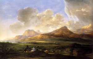 River Bank with Herdsmen by Jan Asselyn - hand-painted oil reproduction
