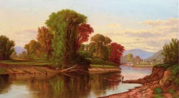 River Scene by Robert Scott Duncanson