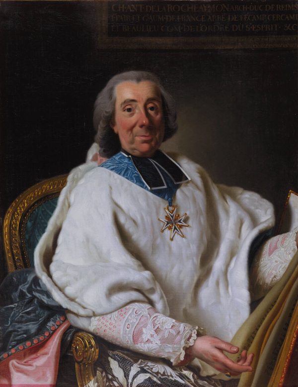 Cardinal Charles-Antoine de la Roche-Aymon by Alexander Roslin