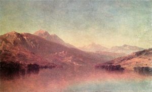 Rocky Mountain Landscape by John William Casilear - hand-painted oil reproduction
