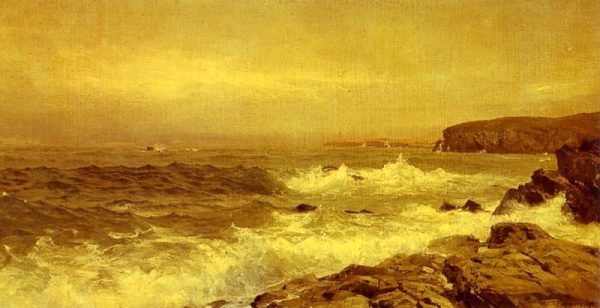 Rocky Sea Coast by William Trost Richards