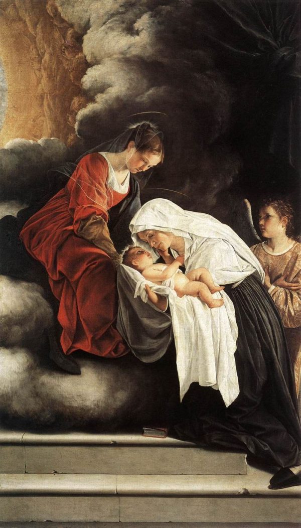 The Vision of Saint Francesca Romana by Orazio Gentileschi