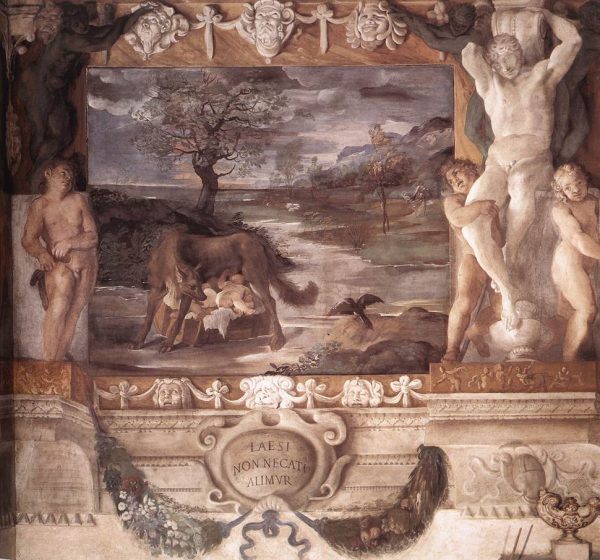 Romulus and Remus Suckled by Lodovico Carracci