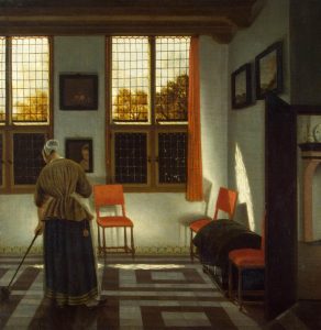 Room in a Dutch House by Pieter Janssens Elinga - hand-painted oil reproduction