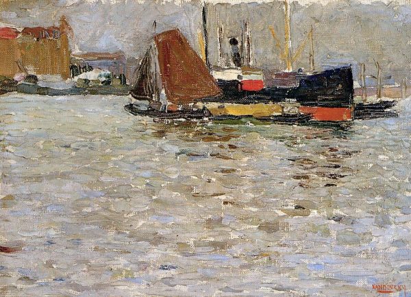 Rotterdam sun by Wassily Kandinsky