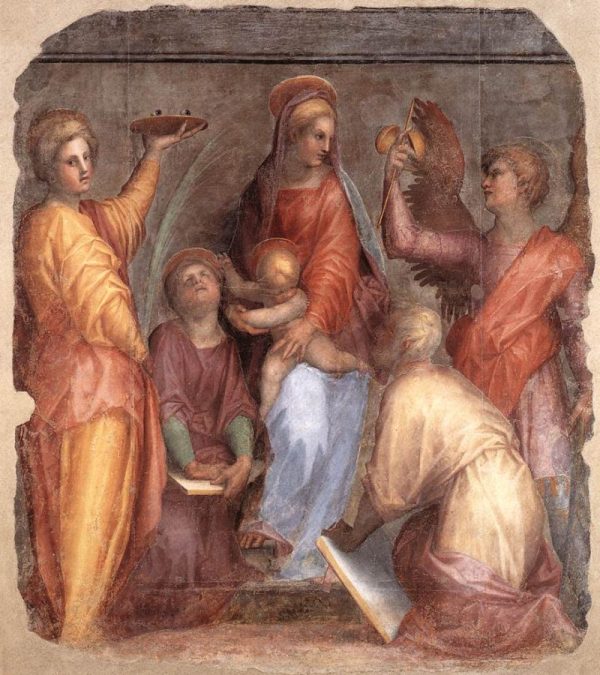 Sacra Conversazione by Jacopo Pontormo