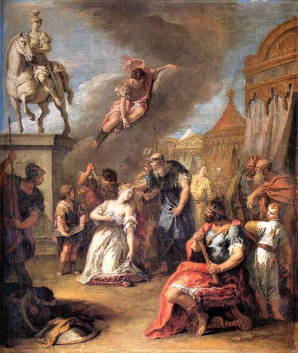Sacrifice of Polissena by Sebastiano Ricci