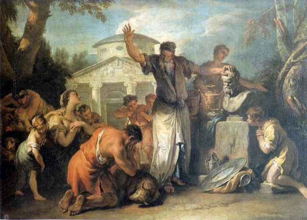 Sacrifice to Silenus by Sebastiano Ricci