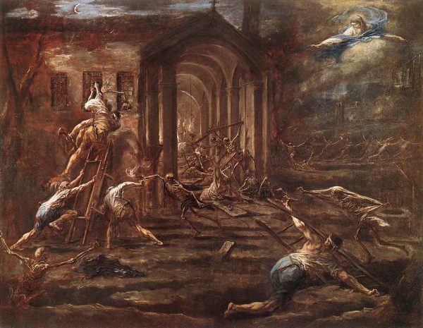 Sacrilegious Robbery by Alessandro Magnasco