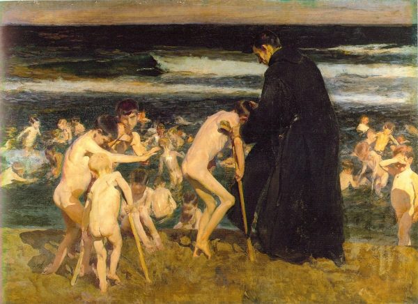 Sad Inheritance by Joaquin Sorolla y Bastida