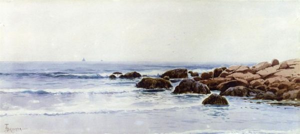 Sailboats off a Rocky Coast by Alfred Thompson Bricher