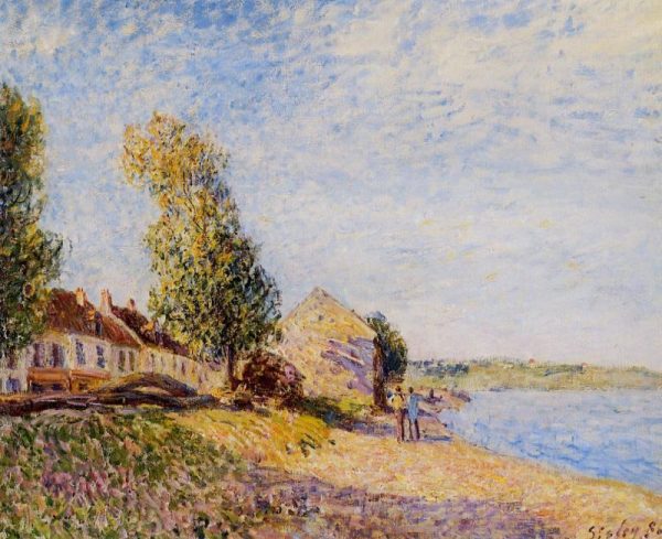 Saint-Mammes by Alfred Sisley